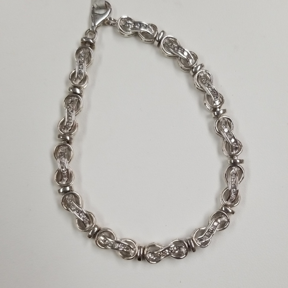 Infinity Tennis Bracelet